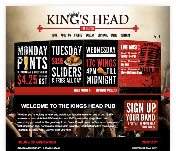 King's Head Clickspace Interactive